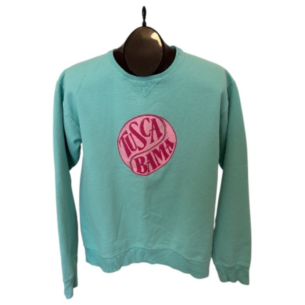 Tusca Bama Comfort Wash Sweatshirt Women's S Tuscaloosa University of Alabama